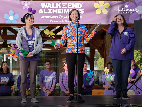 Alzheimer's Association Collaborates with Hallmark Media and Ashley Williams for First-Ever Walk to End Alzheimer's Appearance in a Feature Film