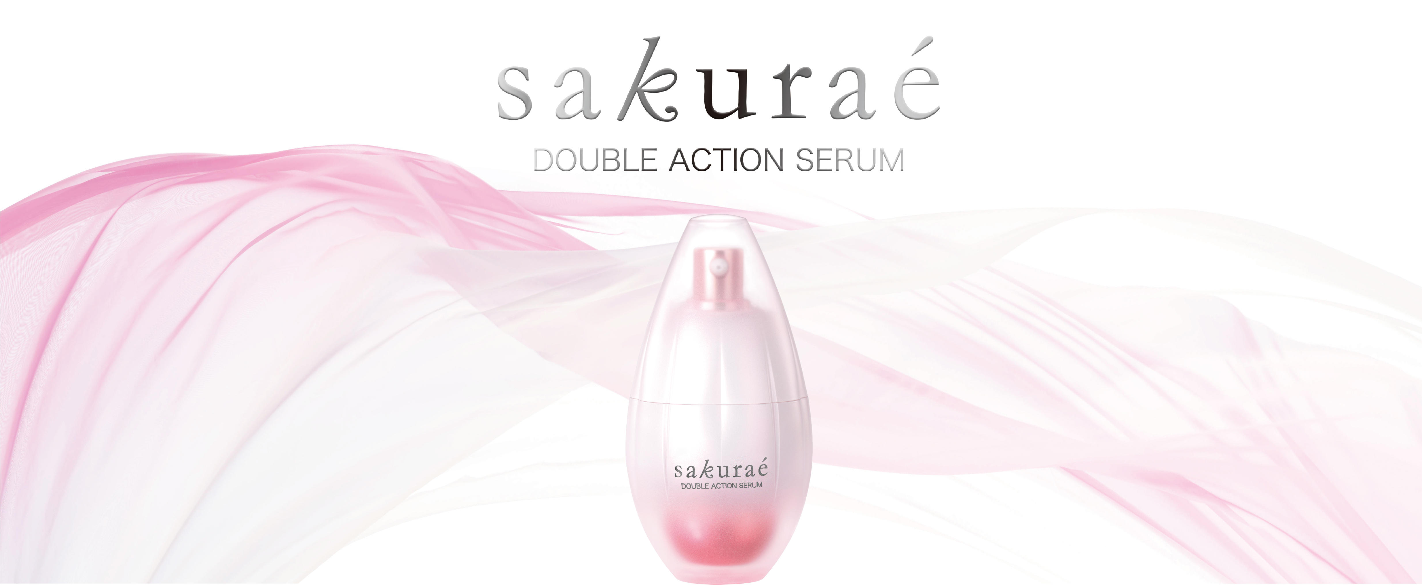 New skin care brand Introducing Sakuraé Double Action Serum