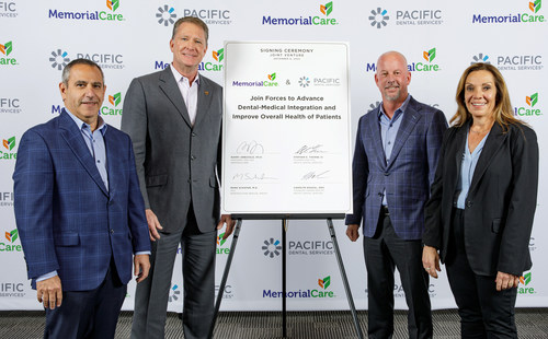 MemorialCare and Pacific Dental Services Join Forces to Advance Dental-Medical Integration and Improve Overall Health of Patients
