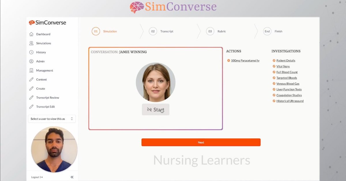 SimConverse gets seed funding to expand access to healthcare communications training