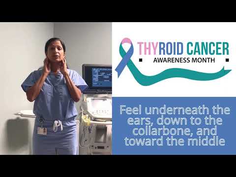 Clayman Thyroid Center Releases New 1 Min Video to Self-Screen for Thyroid Cancer, Among Other Resources, For Thyroid Cancer Awareness Month
